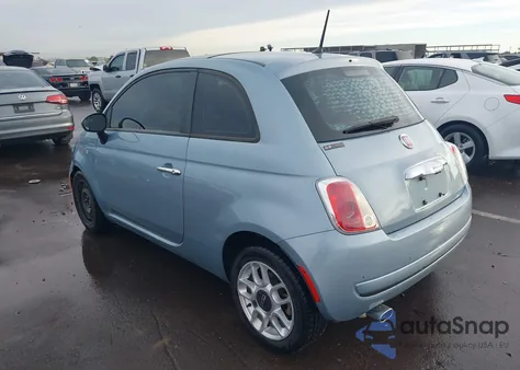 2013 Fiat 500 Pop z USA, uszkodzony, nr VIN 3C3CFFAR2DT573992